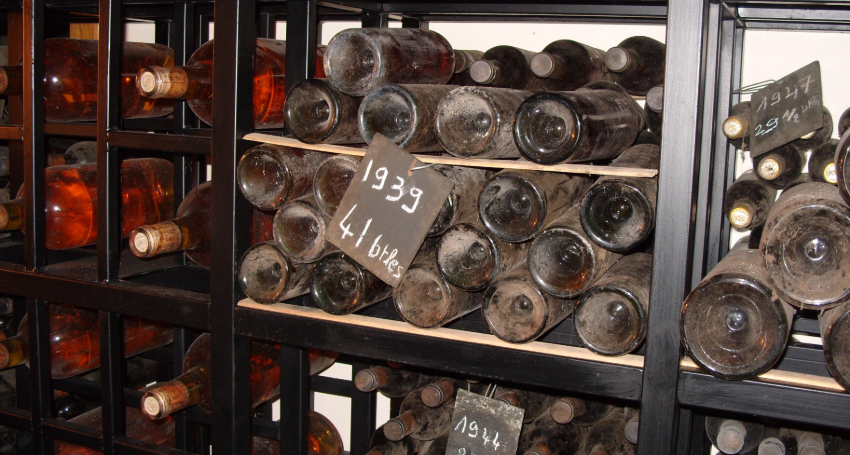 Aged fine wine
